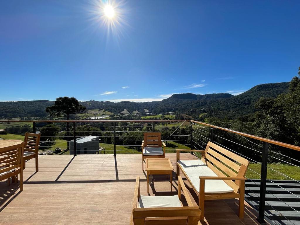 Willa Casa Por Do Sol Com Banheira De Hidromassagem Urubici Zewnętrze zdjęcie